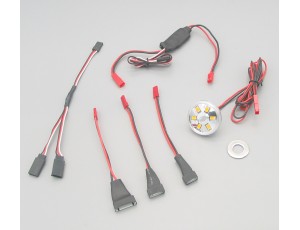Cyclone Power CenterBurner Lighting System With Single Light For Freewing 80mm & 90mm Outrunner EDF     Cyclone Power CenterBurner Lighting System With Single Light For Freewing 80mm & 90mm Outrunner EDF